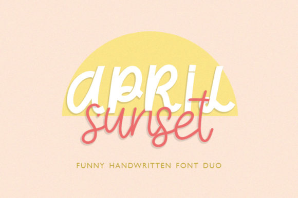 April Sunset: A Modern Script Font for Web Design