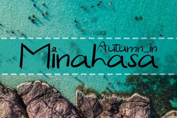 Autumn in Minahasa: A Handwritten Font for Web Design