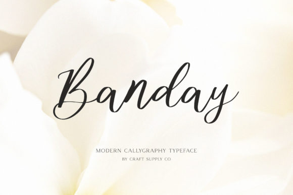 Banday: The Elegant Script Font for Modern Branding