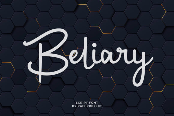 Beliary: A Cute Handwritten Font for Crafters
