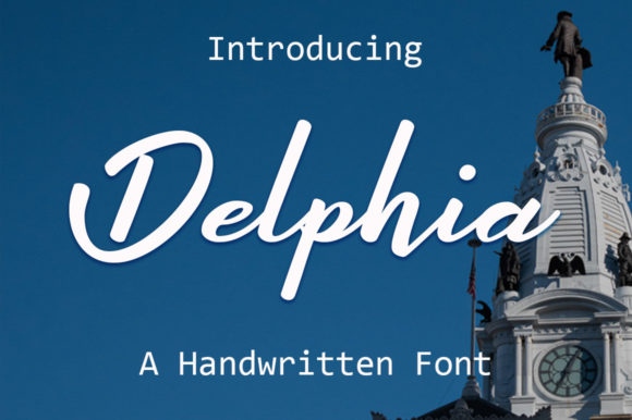 Delphia: A Premium Script Font for Modern Web Design