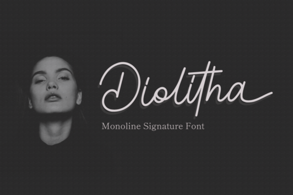 Diolitha: A Refined Script Font for Modern Web Design