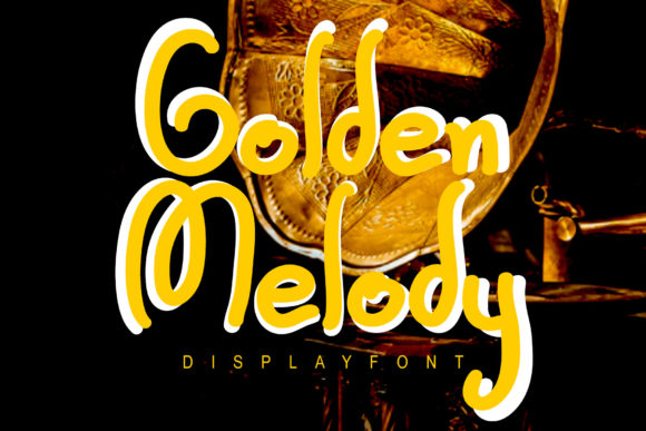 Golden Melody: A Friendly Handwritten Font for Crafters