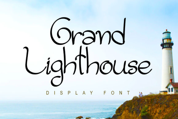 Grand Lighthouse: A Whimsical Font for Your Brand