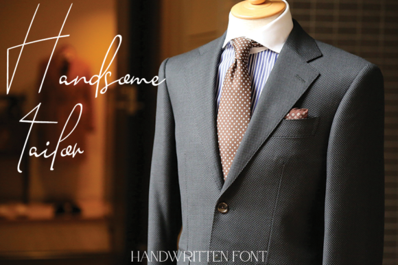 Handsome Tailor: A Premium Script Font for Web Design