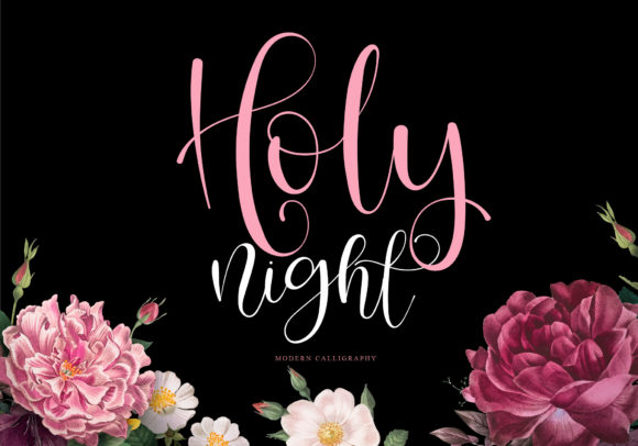 Holy Night: The Elegant Script Font for Your Brand