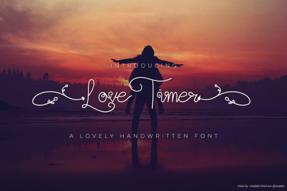 Love Timer: A Handwritten Font for Authentic Branding
