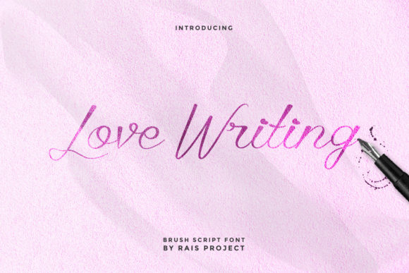 Love Writing: The Elegant Handwritten Font for Your Brand