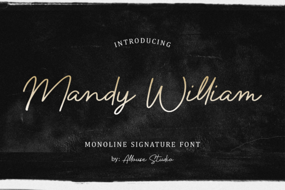 Mandy William: A Delicate Handwritten Font for Web Design