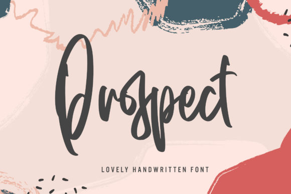 Prospect: A Modern Handwritten Font for Web Design
