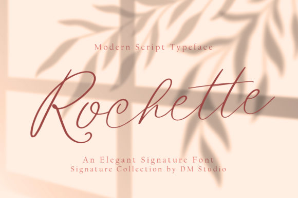 Rochette: A Romantic Script Font for Campaigns