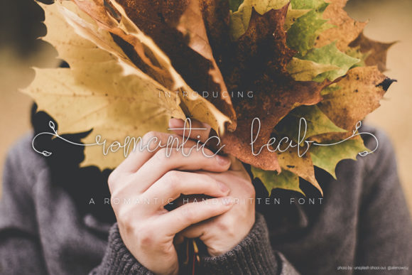 Romantic Leaf: A Romantic Script Font for Branding