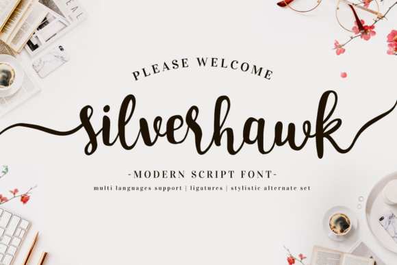 Silverhawk: A Premium Handwritten Font for Web Design