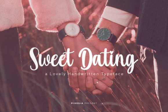 Sweet Dating: A Premium Handwritten Font for Business