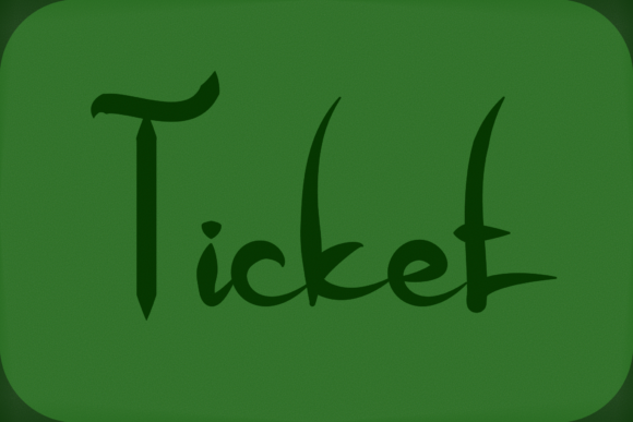 Ticket: A Handwritten Font for Scroll-Stopping Marketing