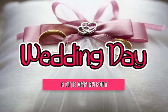 Wedding Day: A Handwritten Font for Your Brand