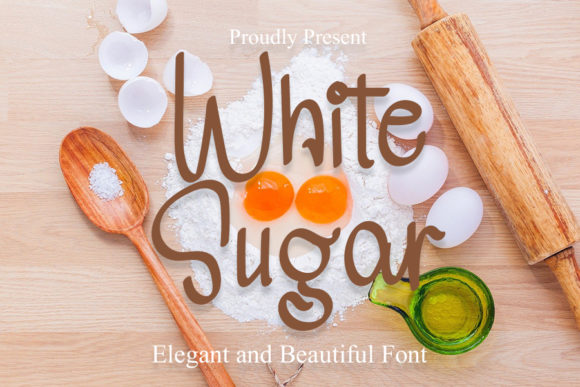 White Sugar: A Charming Handwritten Font for Branding