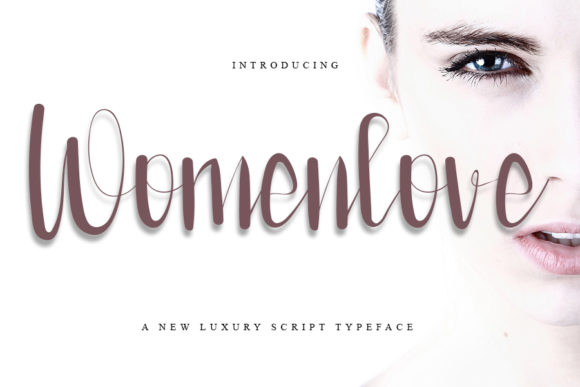 Womenlove: A Delicate Script Font for Modern Web Design