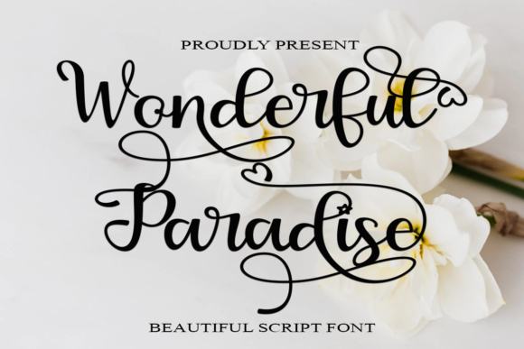 Wonderful Paradise: The Handwritten Font for Campaigns