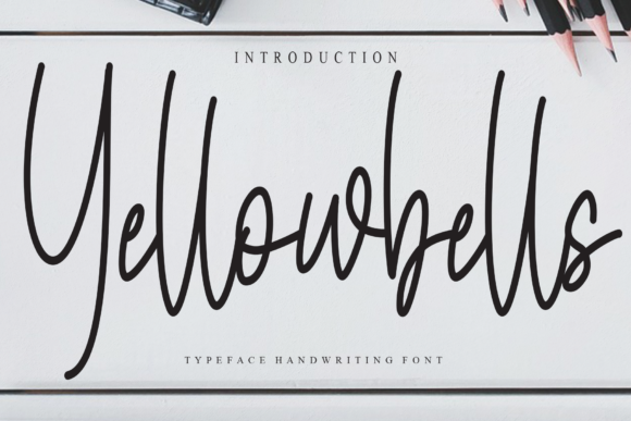 Yellowbells: A Dainty Script Font for Web Design
